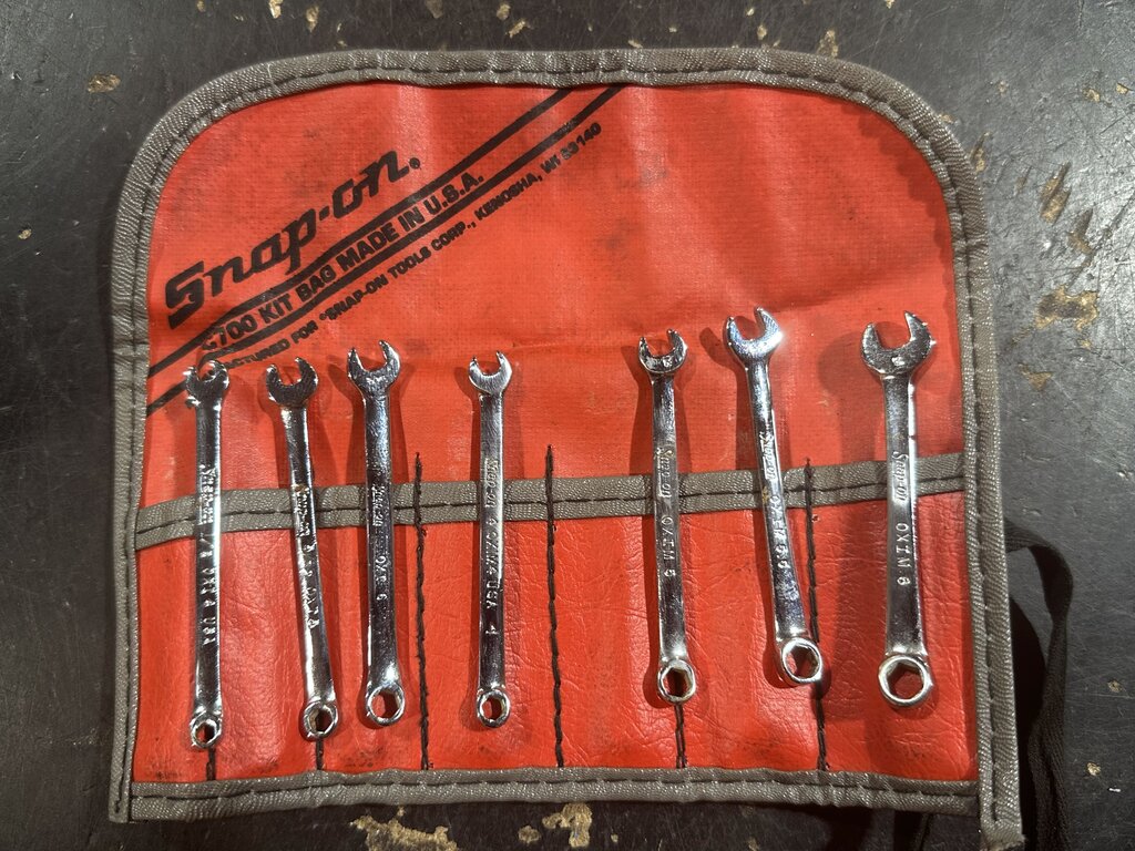 Midget Combination Wrench Set