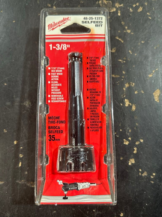 High-Speed Steel Self-Feed Bit