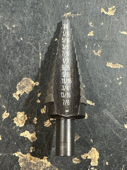 High Speed Steel Step Drill Bit