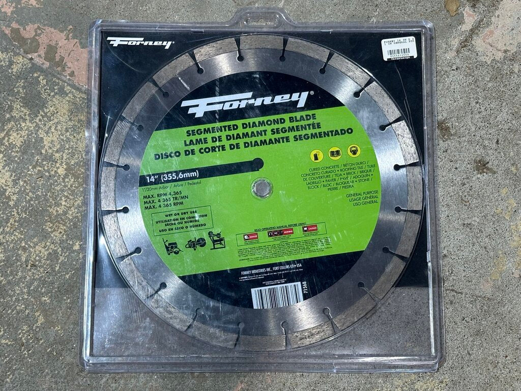 Segmented Dimond Blade