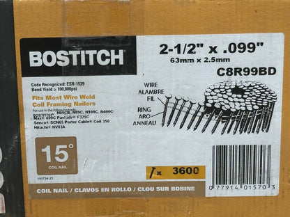 Coil Framing Nails Case