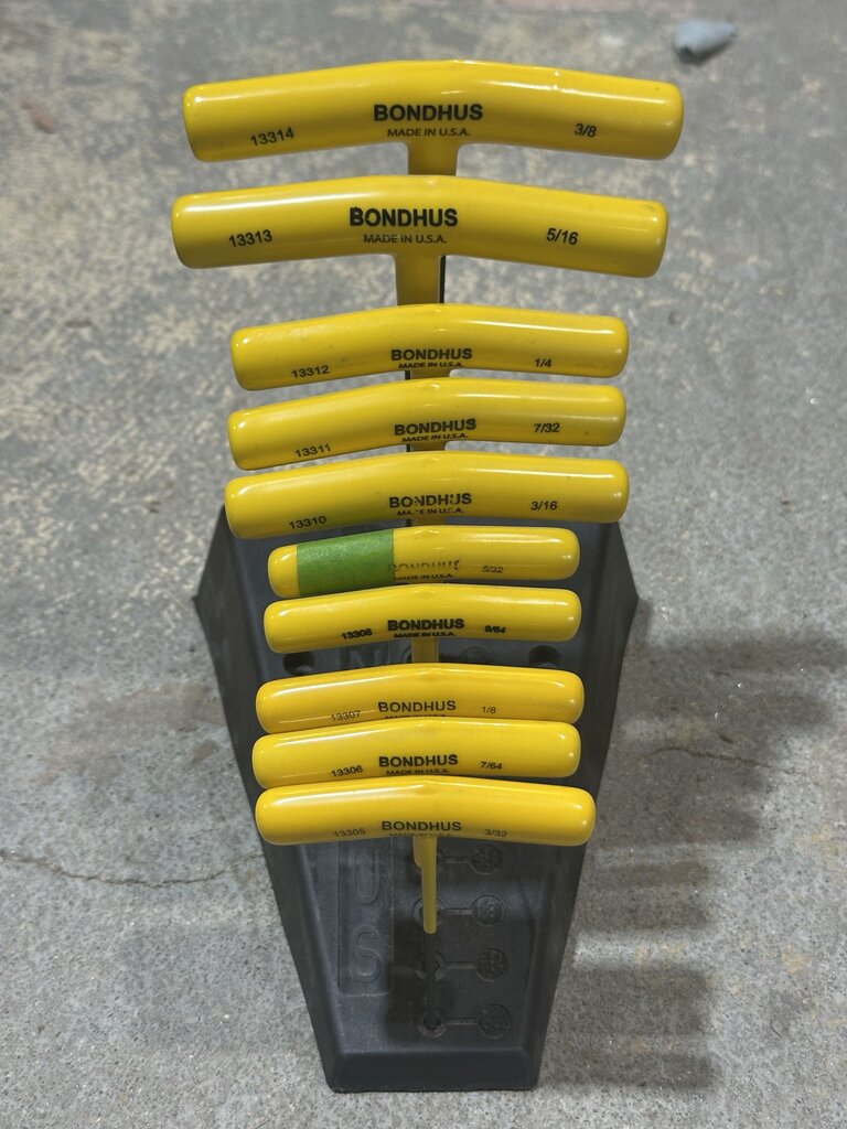 T-Handle Hex Key Set