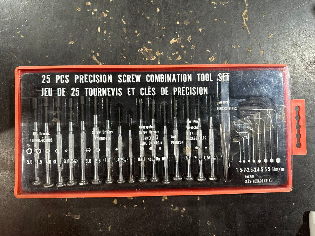 Precision Screw Combination Tool Set