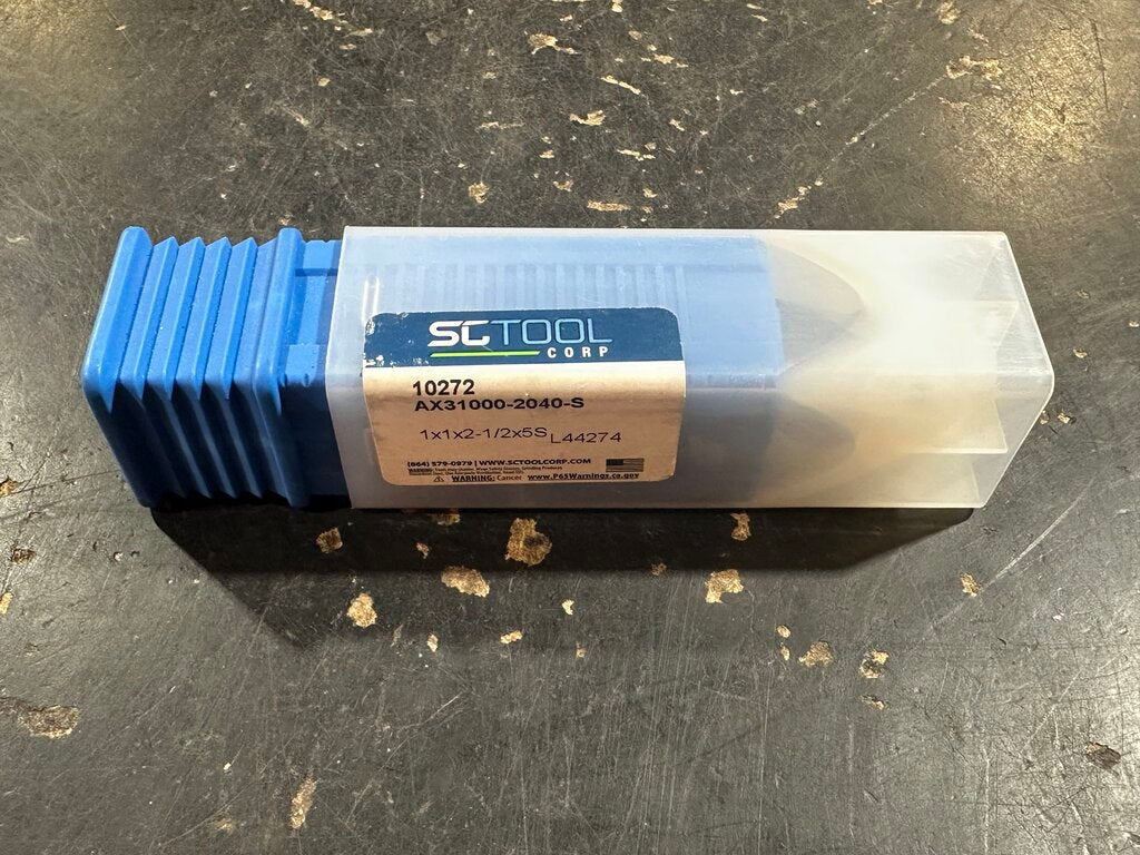 Solid Carbide 3-Flute Square End Mill