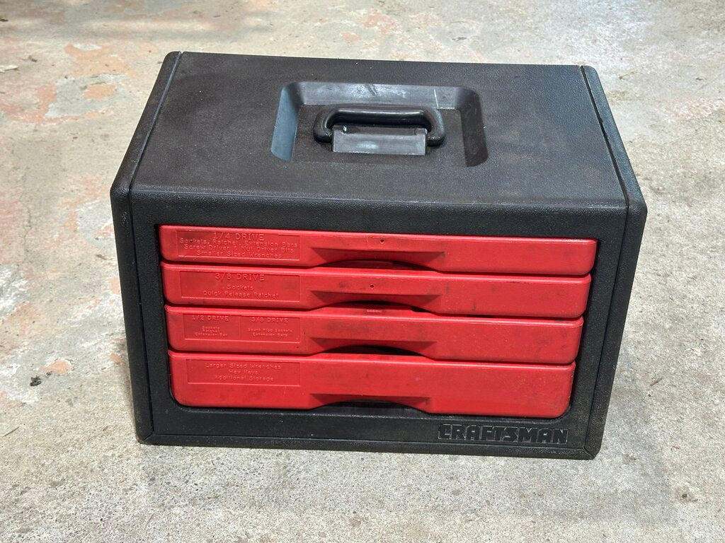 Portable Plastic Mechanics Tool Organizer