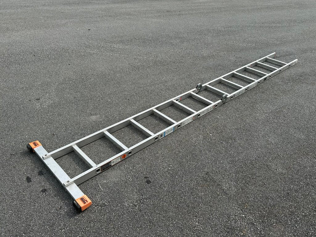 Articulating Multi-Purpose Aluminum Ladder