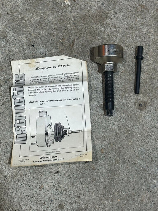 Power Steering Pump & Alternator Pulley Puller
