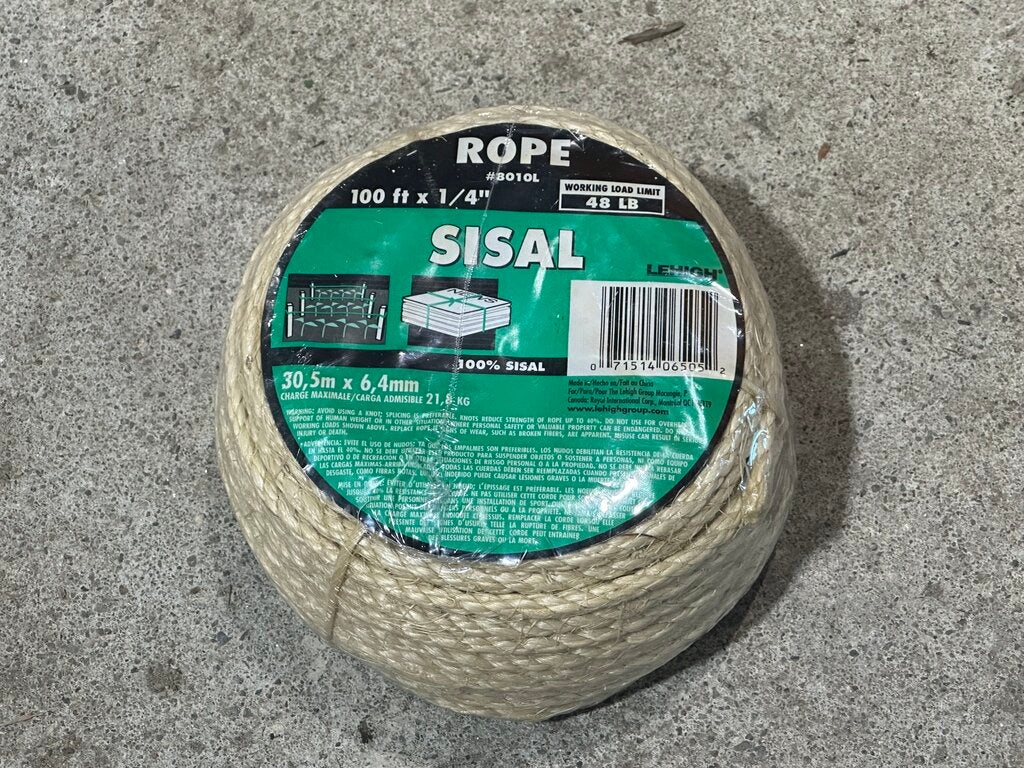 Twisted Sisal Rope