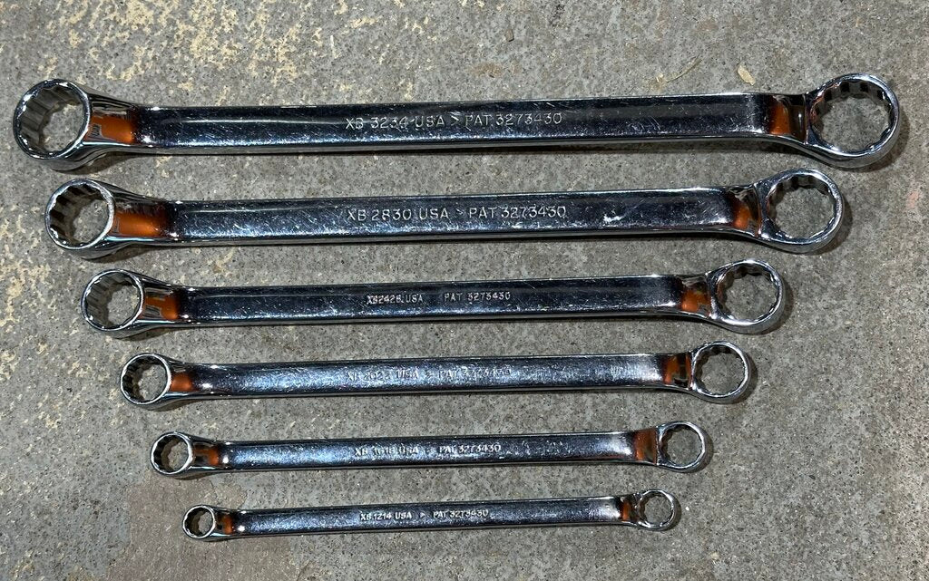 10-Degree Offset Box Wrench Set