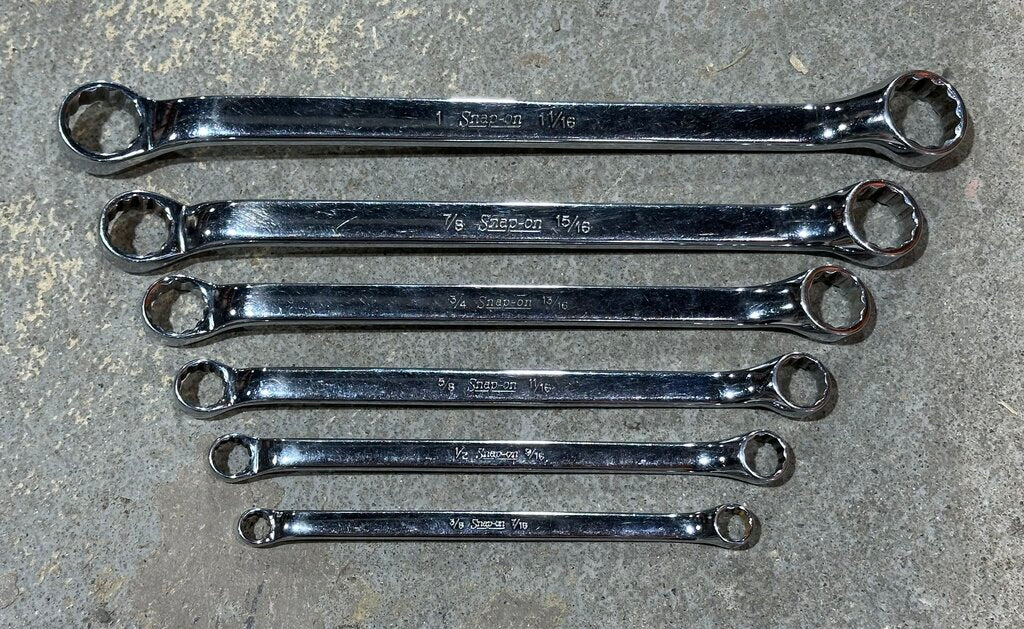 10-Degree Offset Box Wrench Set