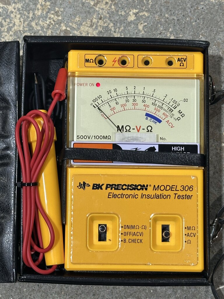 Electronic Insulation Tester