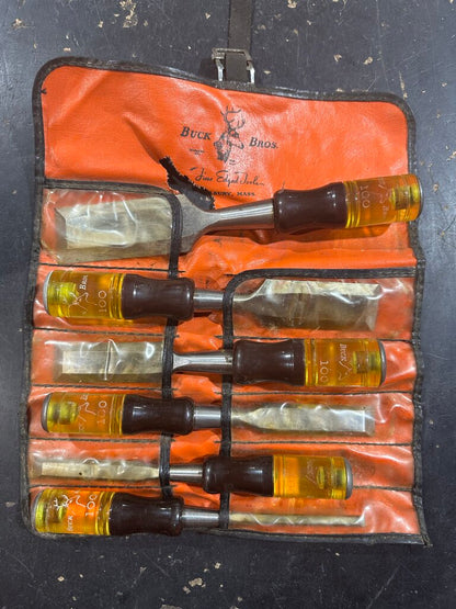 Beveled Edge Wood Chisel Set