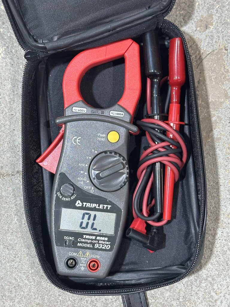 True RMS Clamp-on Meter