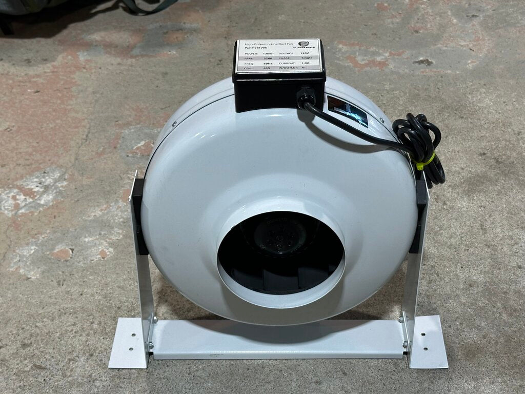 Hi-Output In-Line Duct Fan