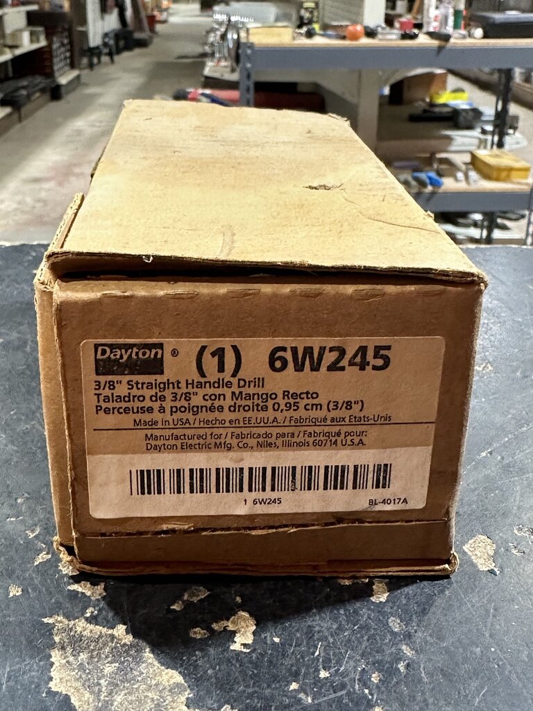 Straight-Handle Pneumatic Drill