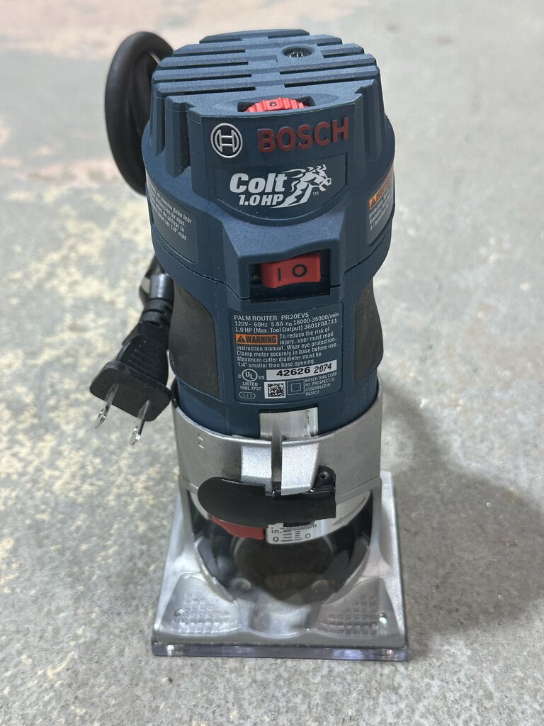 Corded Palm Router