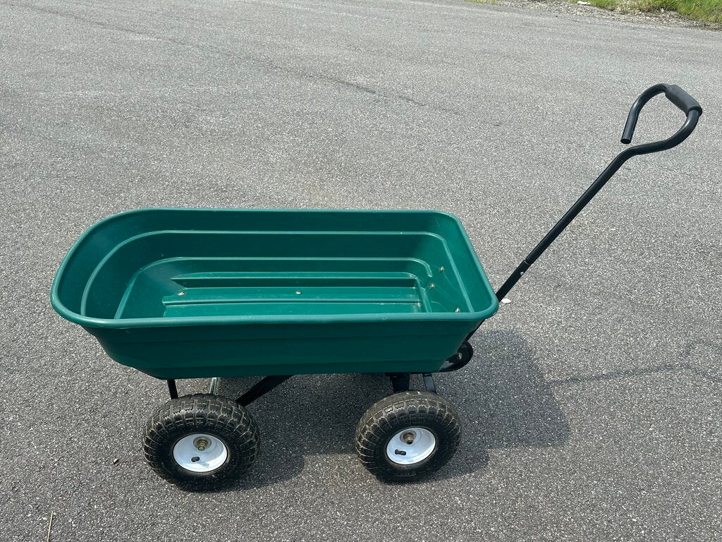Poly Garden Dump Cart Wagon