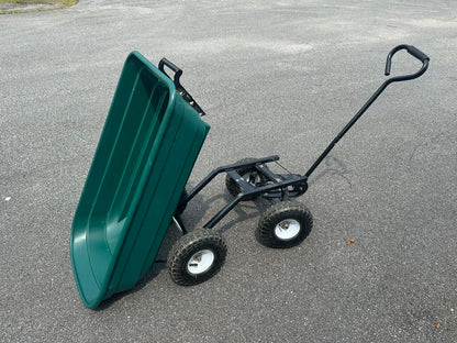 Poly Garden Dump Cart Wagon