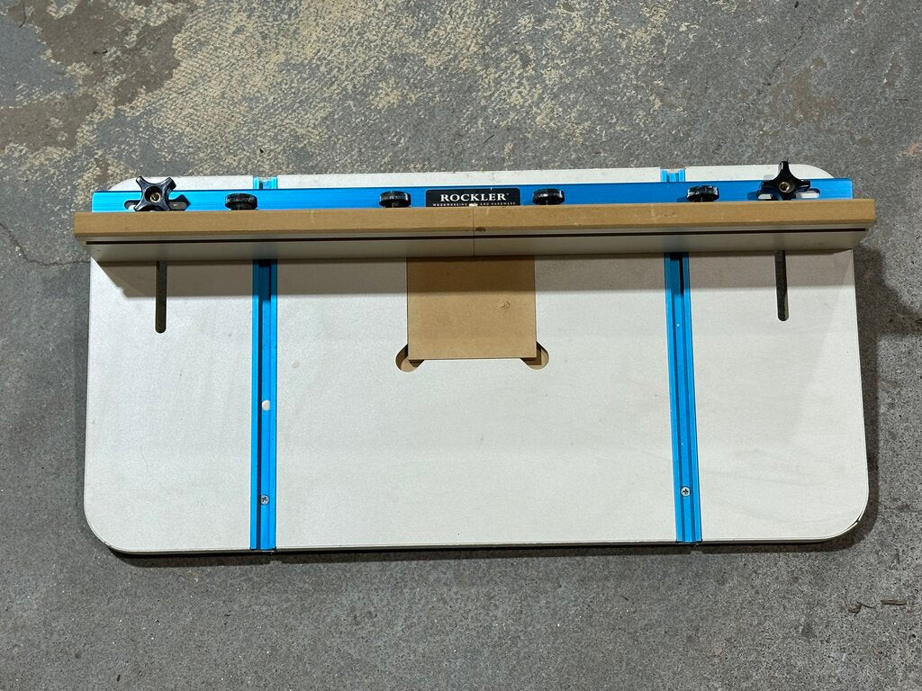 Drill Press Table and Fence