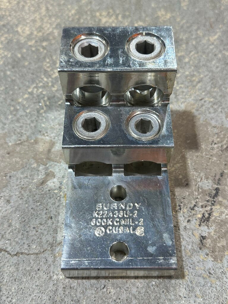 Aluminum/Copper 2-Hole Terminal