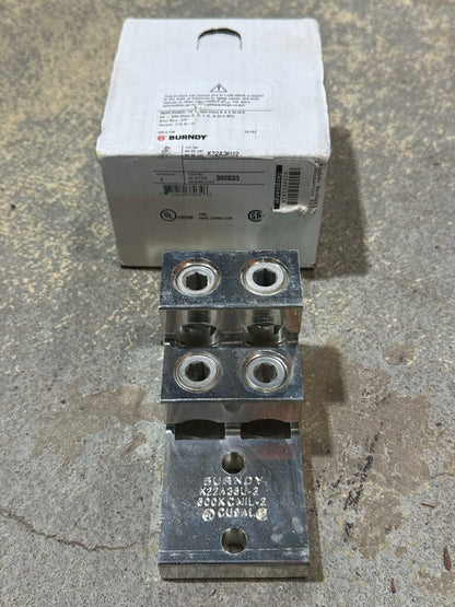 Aluminum/Copper 2-Hole Terminal
