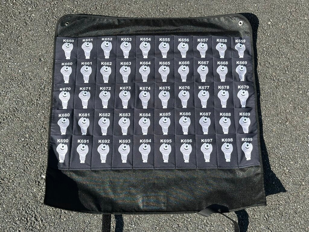 Full Replacement Key Set Pouch Roll