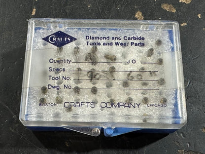 Assorted Miniature Diamond Point Bit Set