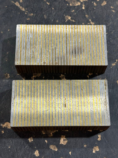 Matched Pair of Laminated Magnetic Chuck Blocks