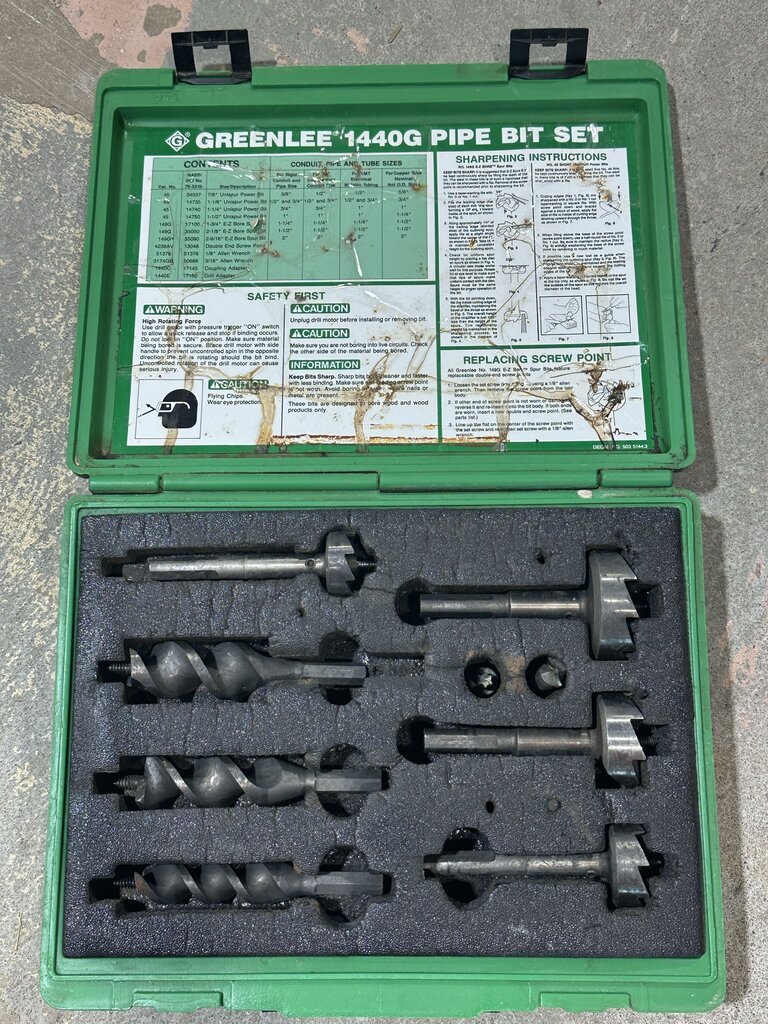 Pipe Bit Set
