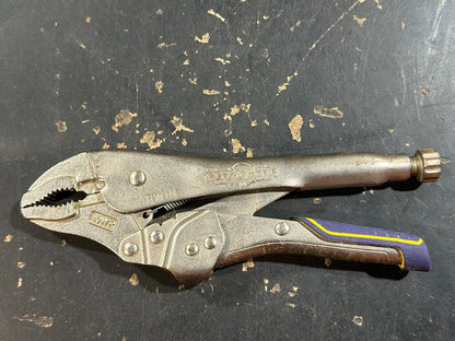 Curved Jaw Locking Pliers