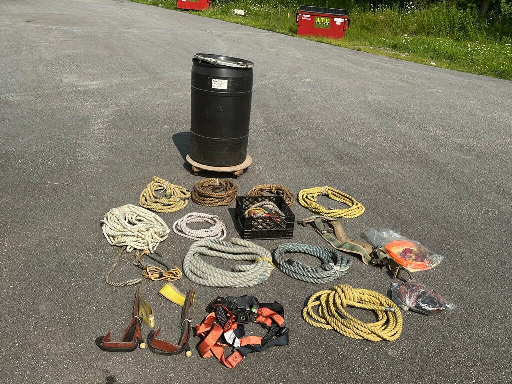 Tree Climbing Equipment Lot