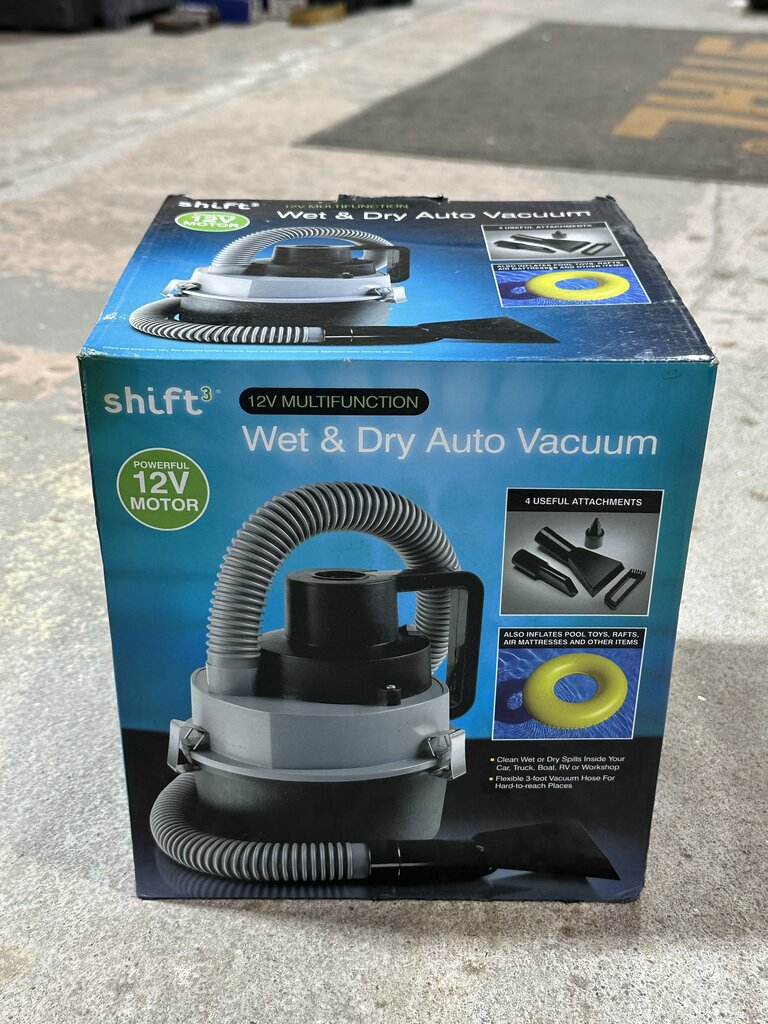 Wet & Dry Auto Vacuum
