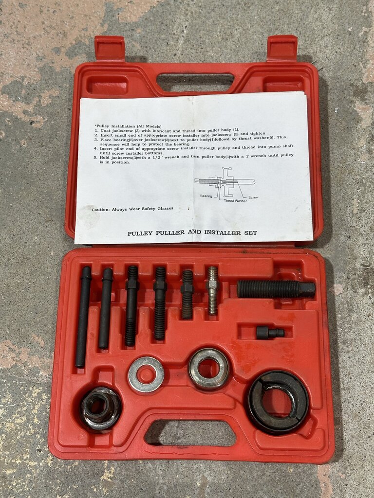 Pulley Remover and Installer Set