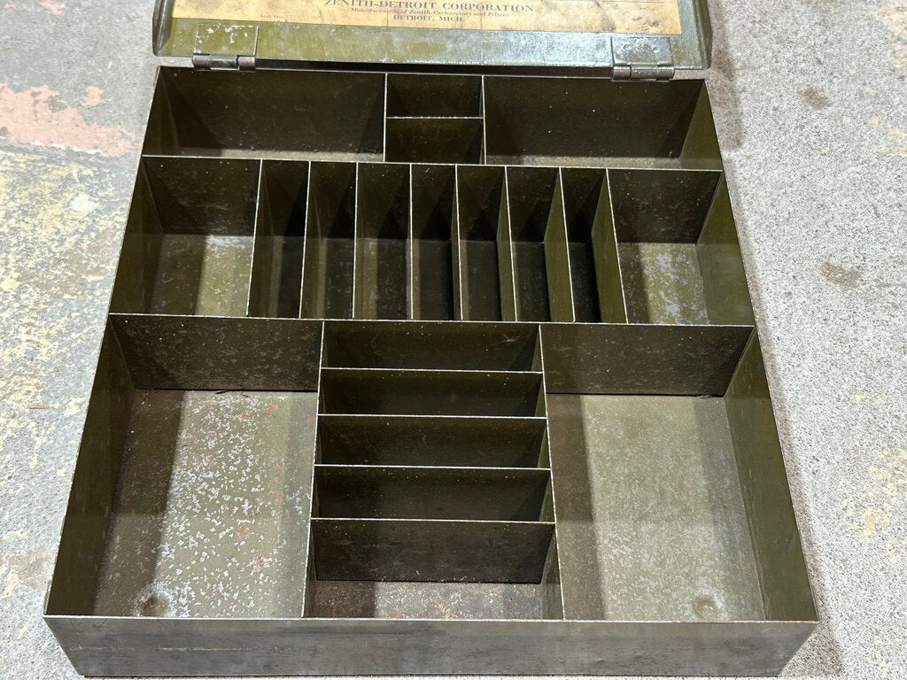 Metal Parts Bin / Service Parts Organizer