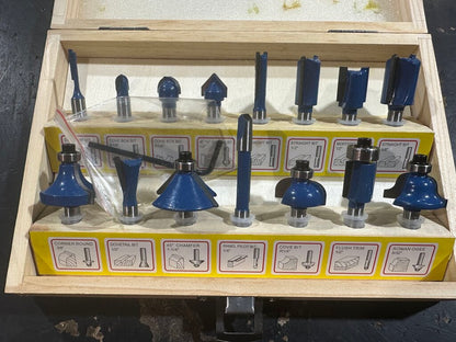 Tungsten Carbide Router Bit Set