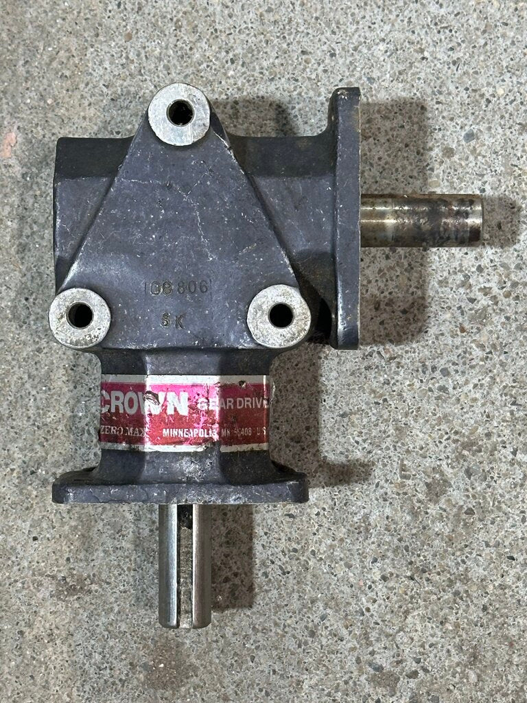 Zero-Max Two-Way 90 Degree Gearbox