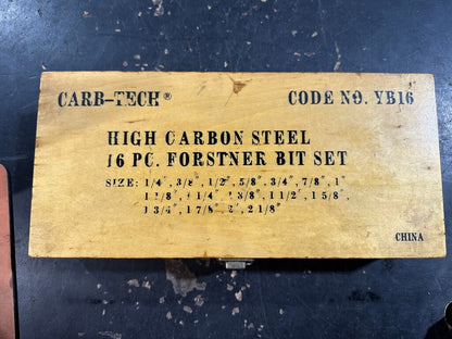 Forstner Bit Set