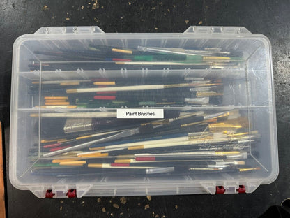 Paint Brushes Bin