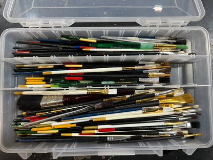 Paint Brushes Bin