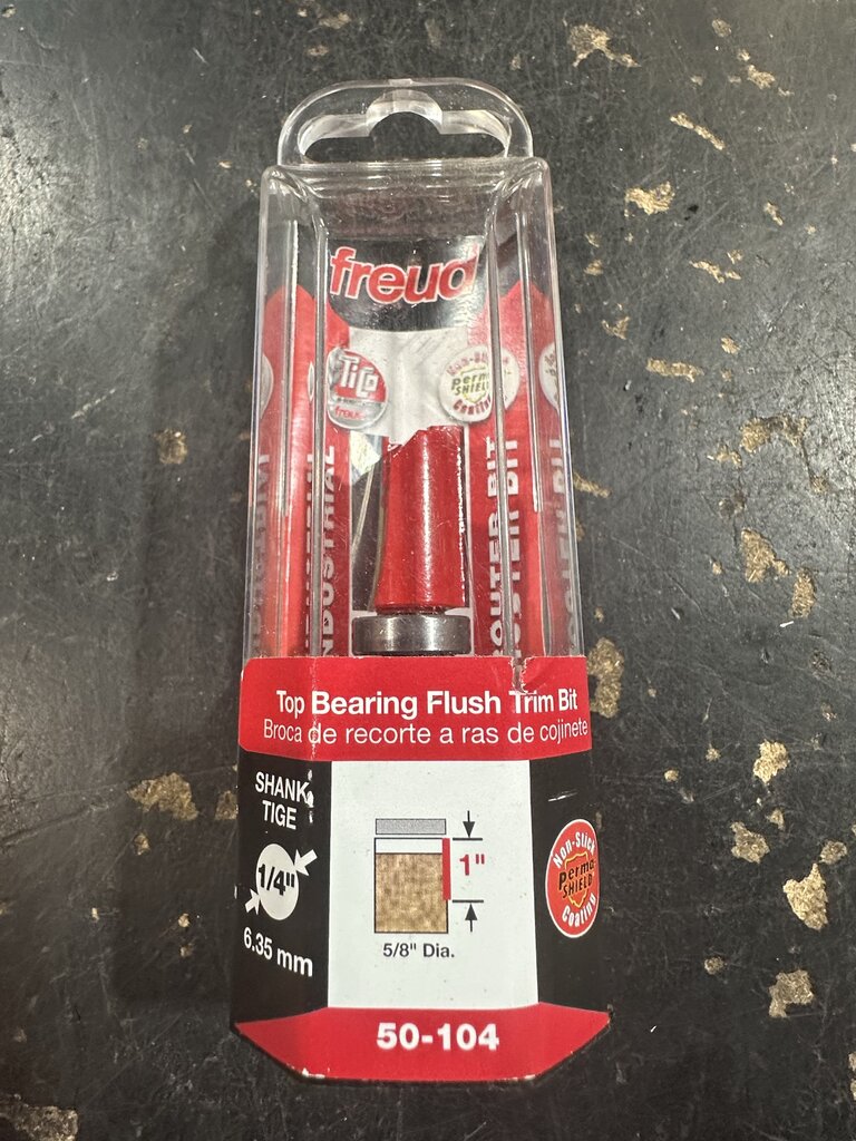 Top Bearing Flush Trim Bit