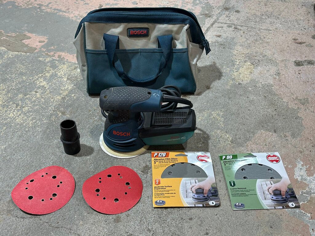 Corded Random Orbit Sander