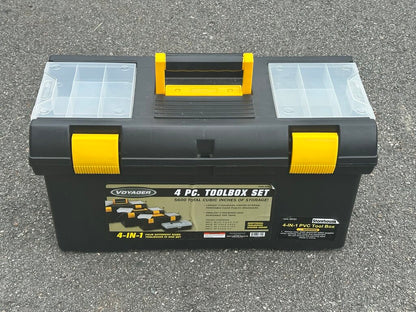 4-Piece Toolbox Set
