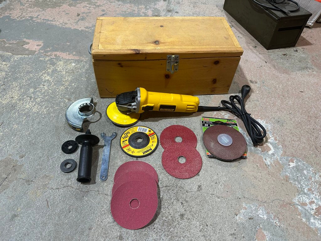 Corded Small Angle Grinder