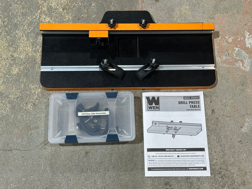Drill Press Table and Fence