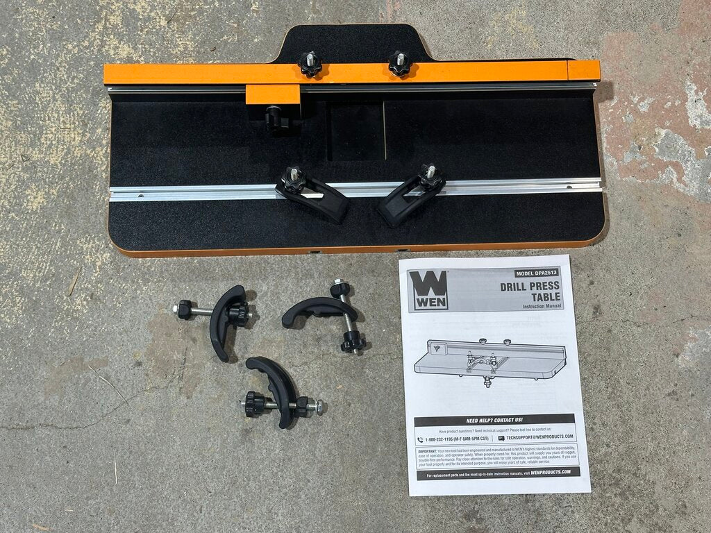 Drill Press Table and Fence