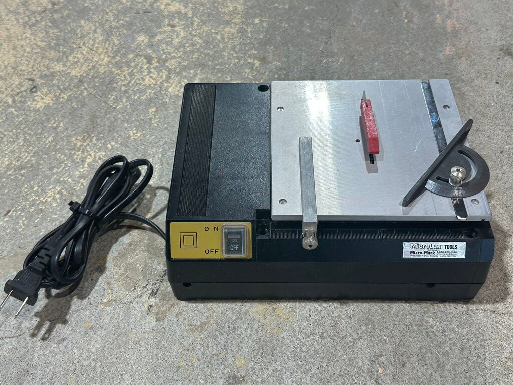 MicroLux® Miniature Table Saw