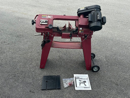 Horizontal/Vertical Metal-Cutting Band Saw