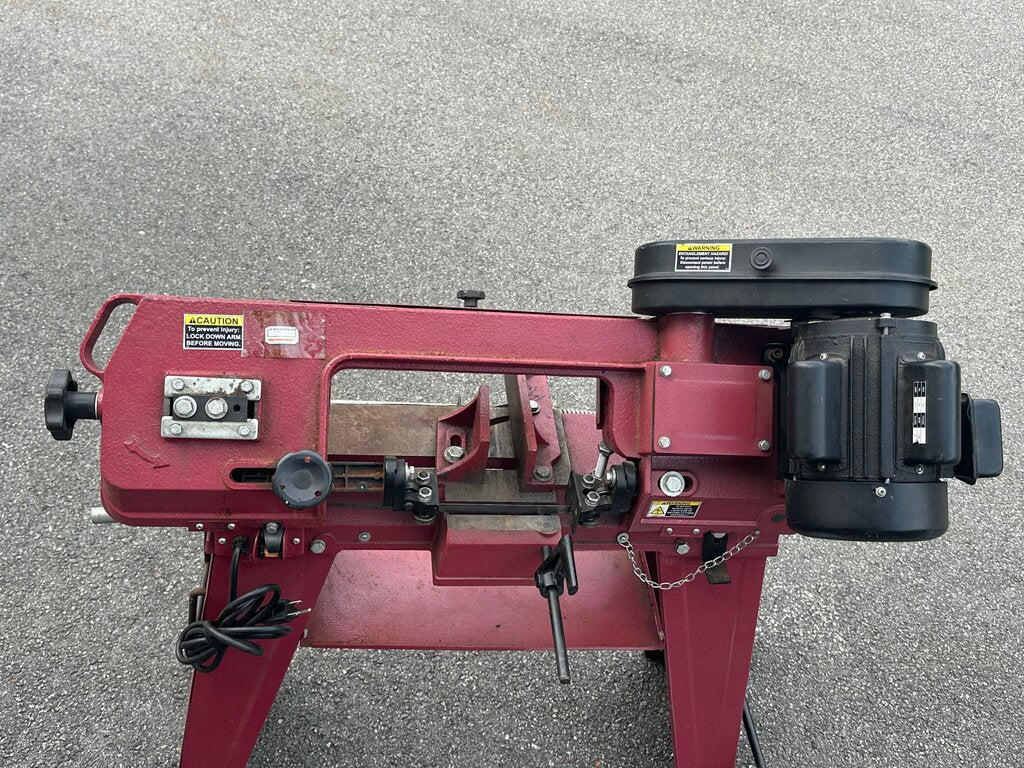 Horizontal/Vertical Metal-Cutting Band Saw