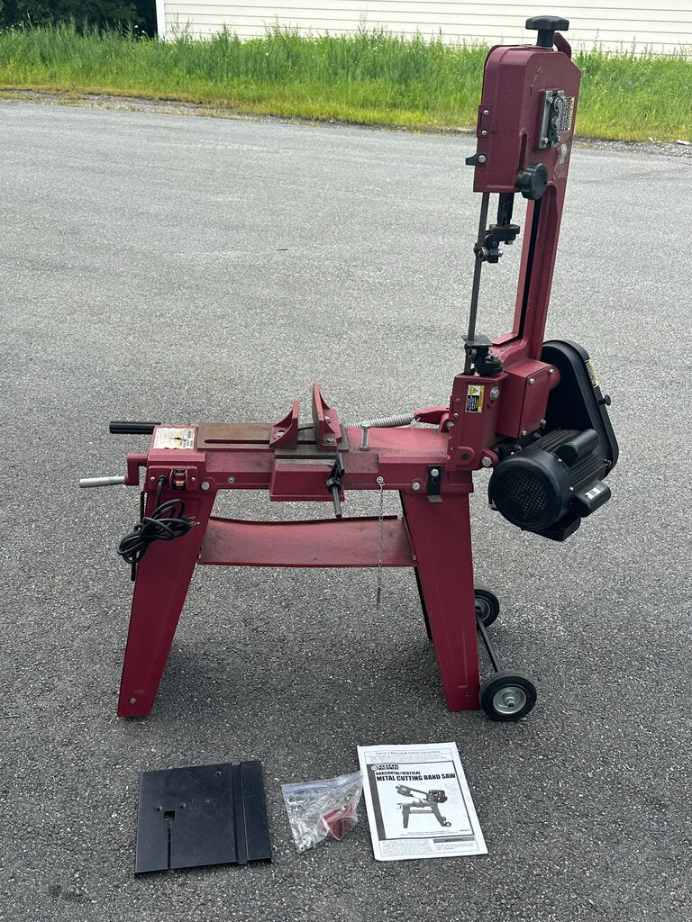 Horizontal/Vertical Metal-Cutting Band Saw