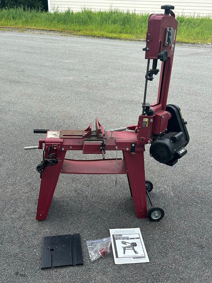 Horizontal/Vertical Metal-Cutting Band Saw
